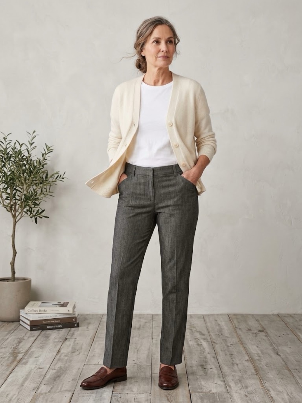 NWT Lee Ultra Lux Comfort Flex Motion Pants Charcoal Grey Size 14M
